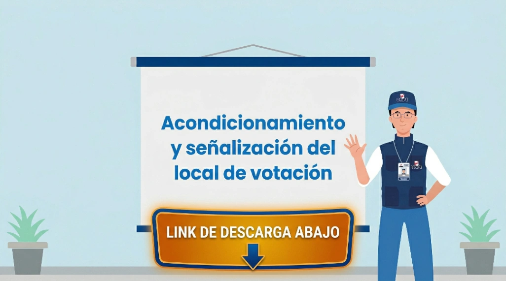 VIDEO: Acondicionamiento y señalización del Local de votación